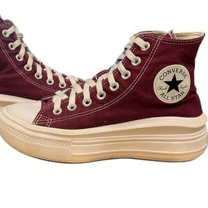 Converse Chuck Taylor All Star Move Platform high-top sneaker Dark Beetroot SZ 8